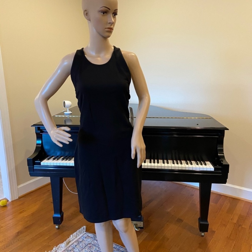 NWT Lauren Ralph Lauren Crisscross Back Cocktail Party Dress - Picture 5 of 10